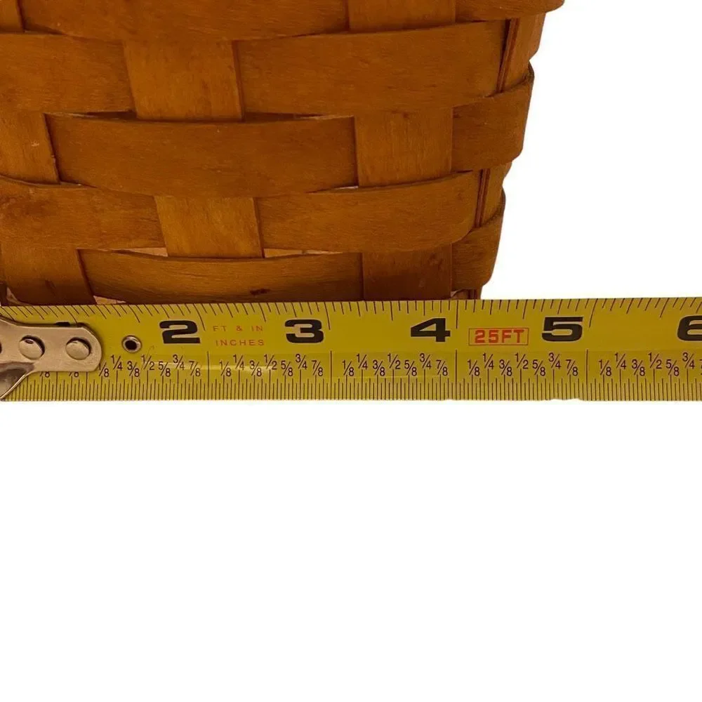 Longaberger Spoon Basket Vintage 1996 Original Stain‎
